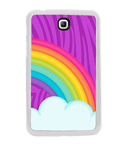 Fuson Rainbow Sky Art Designer Back Case Cover for Samsung Galaxy Tab 3 ...