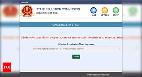 SSC CHSL Answer Key 2021 for Tier-I released, raise objections till ...