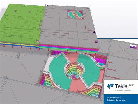 Tekla Structures 2020 的图像结果