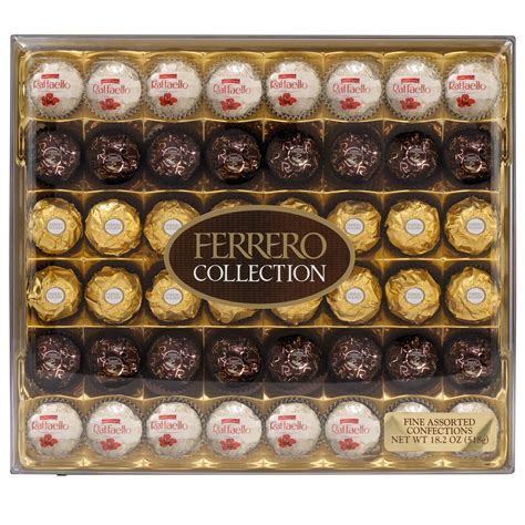 Ferrero Rocher Collection, Fine Hazelnut Milk Chocolates, Christmas ...