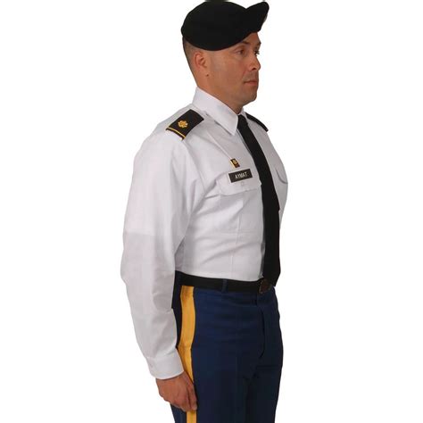 Shirts MEN'S 17 x 34/35 US ARMY ASU SERVICE DRESS BLUE WHITE LONG ...