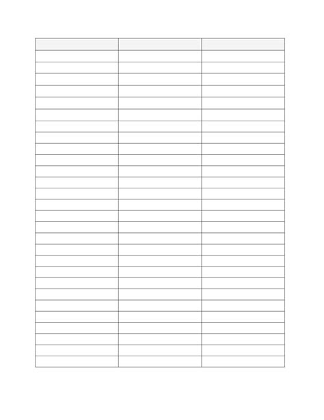 Image result for Column Table Chart