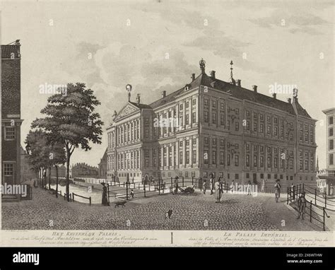 The Imperial Palace on Dam Square in Amsterdam, 1811, The Imperial ...