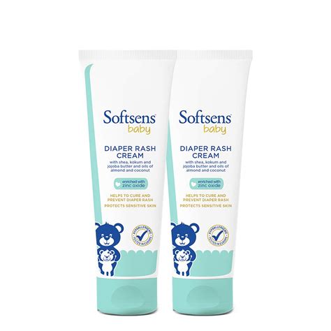 Buy Softsens Baby Natural Diaper Rash Cream, Enriched With Aloe Vera ...