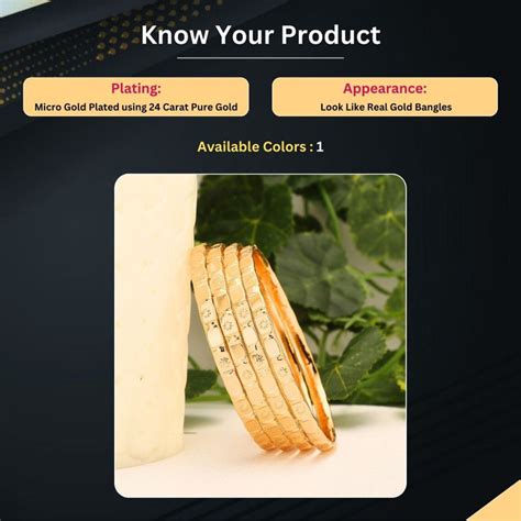 One Gram Micro Gold Plated Guaranteed Bangles – Page 6 – Sasitrends