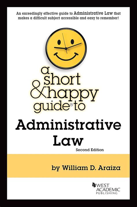 Buy A Short & Happy Guide to Administrative Law Book Online at Low ...