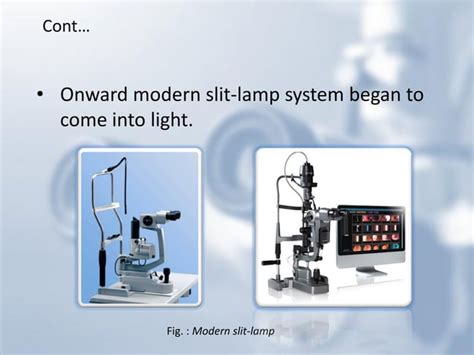 Image result for Slit Lamp Microscope Design