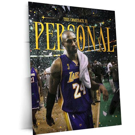 This Comeback Is Personal – Revenge Mindset Motivational Metal Frame ...