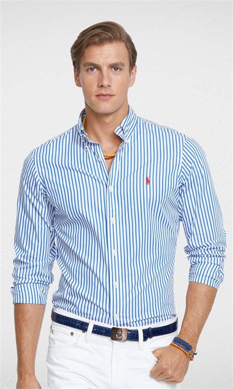 Striped Shirt Men