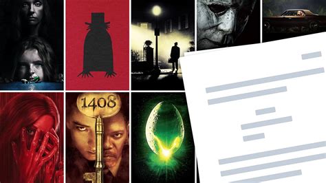 Best Free Horror Movie Scripts Online (with PDF Downloads)