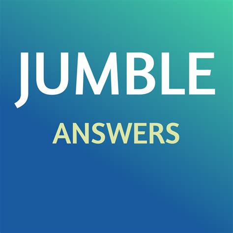 Jumble Answers Today January 24, 2026