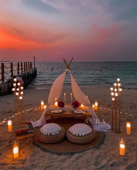 Pin on VIEW | Romantic beach, Romantic beach picnic, Romantic date ...