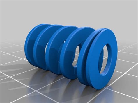 Image result for 3D Printed Compression Spring SolidWorks