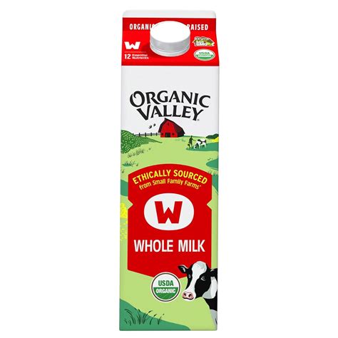 Amazon.com: Organic Valley Organic Milk, Whole, 32 Fl.Oz : Grocery ...