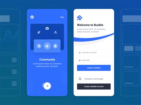 Flutter UI Design Form 的图像结果
