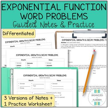 High Level Exponential Function Practice Problems 的图像结果