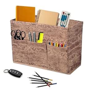 Kuber Industries Non Woven 3 Compartment Stationary Organizer for Home ...