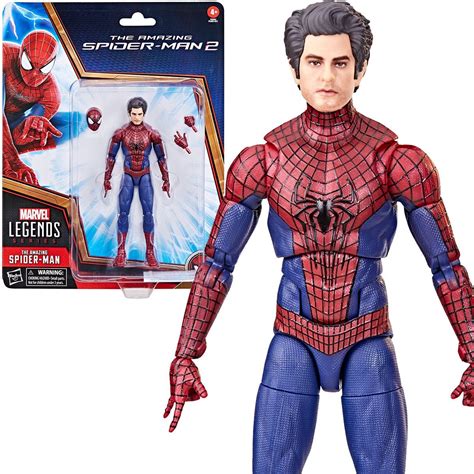 Spider-Man: No Way Home Marvel Legends The Amazing Spider-Man 6-Inch ...