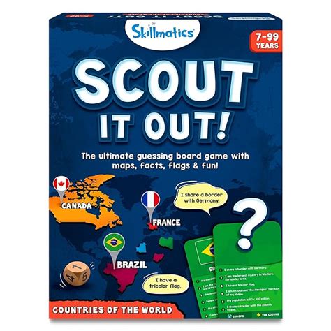 Buy Skillmatics Board Game - Scout It Out, Guessing & Trivia Game for ...