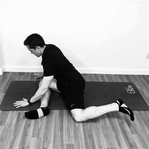 Hip External Rotation Stretch
