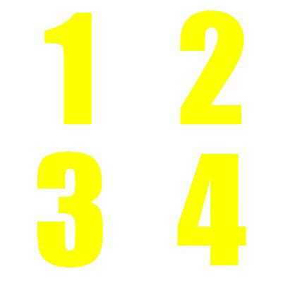 Image result for Yellow Number 12