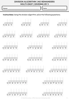 Division Algorithm for Kids 的图像结果
