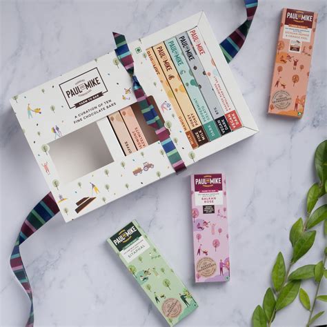 Chocolate Gift Box- Pack Of Ten 27g Bars | Best gifting option for all ...