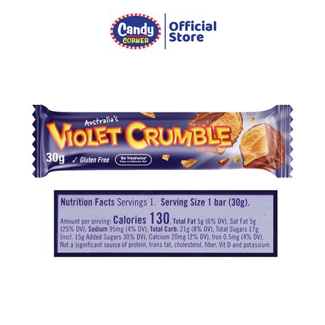 Violet Crumble Chocolate Bar - Candy Corner