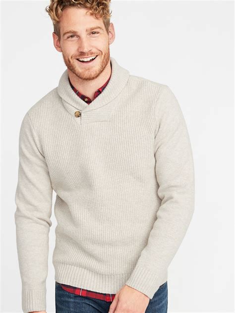 mens shawl collar sweater - They Were All Right Binnacle Diaporama