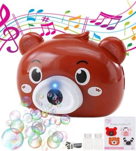 First Play 8-Hole Electric Bubbles Gun| Bubble Maker Toy Gun for Kids ...