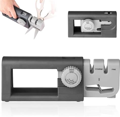 Amazon.com: WHTAOMILI Knife Sharpeners with 5 Adjustable Angle, 3-Stage Pocket Knife Kitchen ...