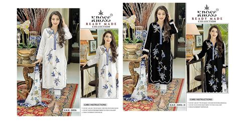 3006 Kross Kulture Georgette Pakistani Readymade Suits – Kavya Style Plus