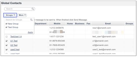 Image result for Write Group Contacts