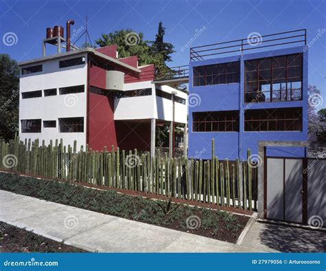 Diego Rivera and Frida Kahlo House-studio Museum Editorial Photo ...