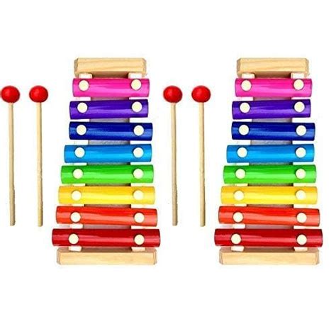 Buy Happie Shopping Wooden Xylophone for Kids, Wooden Xylophone Toy ...