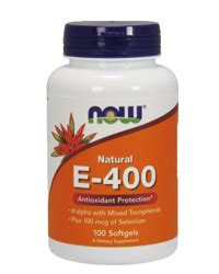 NOW Vitamin E-400 + Selenium 100mcg | X Sport shop