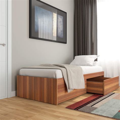 Hexagon Furnitures Single Size Bed With Box Storage at James Joslin blog