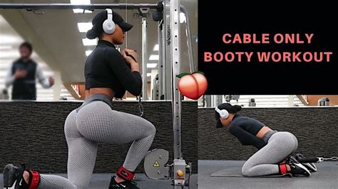 glute workout on machine
