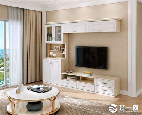 家装客厅现代风格的电视柜尺寸多长多宽-