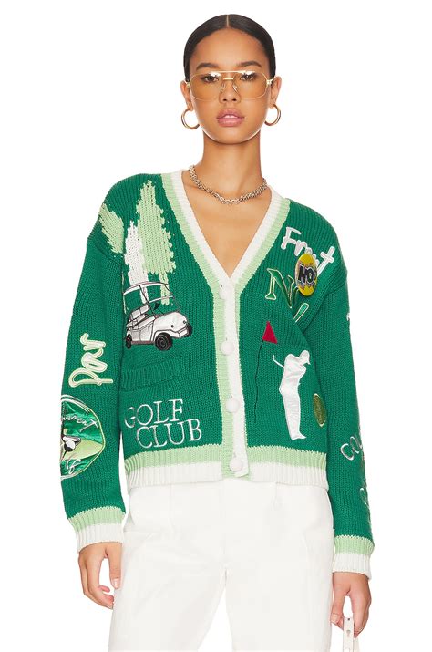 No! Jeans Gone Golfing Cardigan in Green | REVOLVE