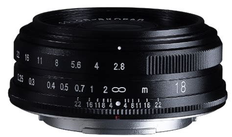 COLOR-SKOPAR 18mm F2.8 Aspheric X-mount (Black) | MysticFocus