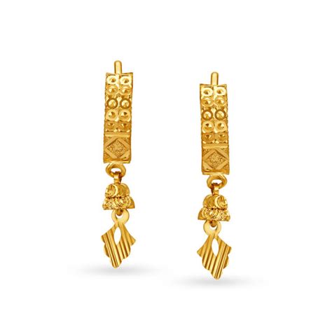 Alluring Gold Hoop Bali Earrings