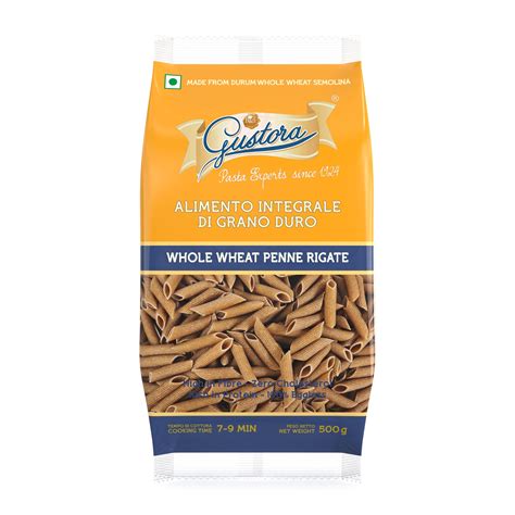 Buy Whole Wheat Penne – Best Price Online | Gustora Foods