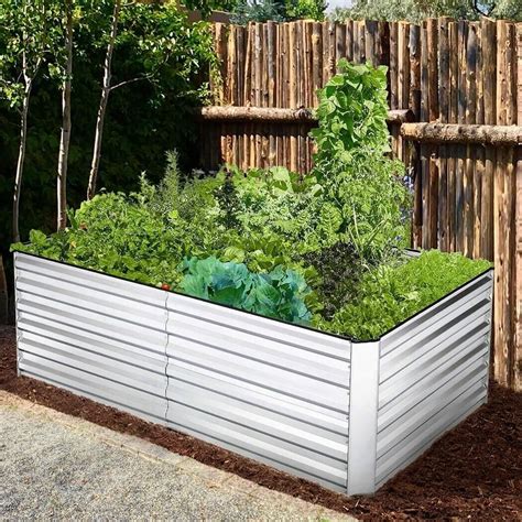 Raised Garden Bed, Planters Grow Box Flower Bed India | Ubuy