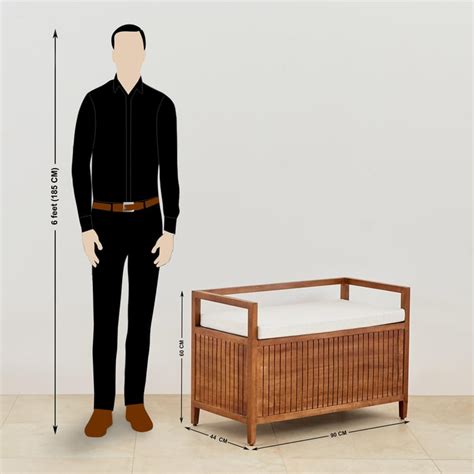 Buy Flick Entryway Mango Wood Bench with Storage - Brown from Home ...