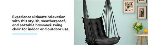 Curio Centre Cotton Swinging Hammock Hanging Swing Chair/Hammock Swing ...