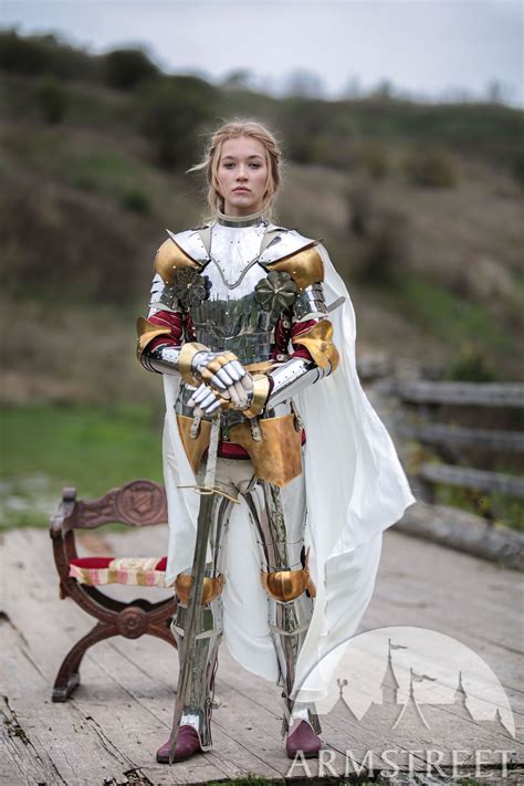Spring steel full woman armor set “Morning Star” | Female armor, Female ...