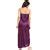 Buy Be You Violet Solid Lace Satin Women Nightwear Set (1 Robe, 1 ...