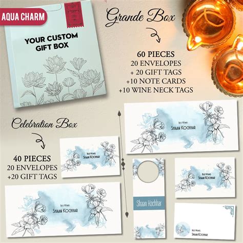 Custom Gift Stationery Sets-Envelopes, Gift Tags, Notecards
