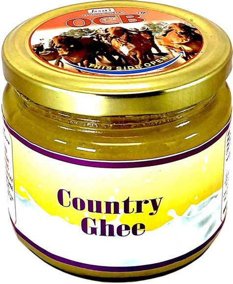 OCB Country Ghee Gir Cow's Pure Desi Ghee (Made From Organic A2 Milk ...